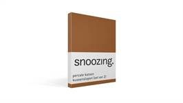 Snoozing taies d’oreiller percale (lot de 2)