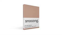 Snoozing taies d’oreiller percale (lot de 2)