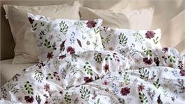 Zohome Celeste housse de couette en flanelle