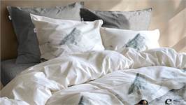 Zohome Frostine housse de couette en flanelle