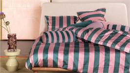 Essenza Minte Stripe housse de couette