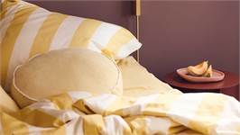 Essenza Minte Stripe housse de couette