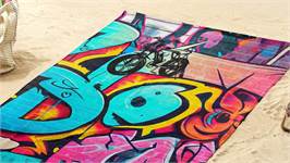 Good Morning Charlie serviette de plage