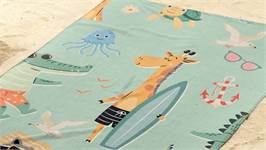 Good Morning Soleil serviette de plage