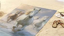 Good Morning Wild and Free serviette de plage