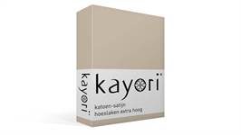 Kayori Saya drap-housse grand bonnet satin