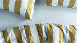 Essenza Minte Stripe housse de couette