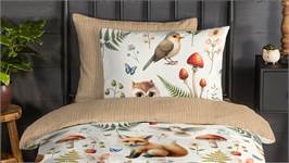 Good Morning Moss housse de couette en flanelle