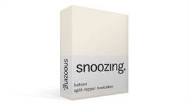 Snoozing drap-housse surmatelas TR coton 57 fils