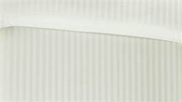 Papillon Uni Satin housse de couette ivoire