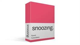 Snoozing drap-housse flanelle