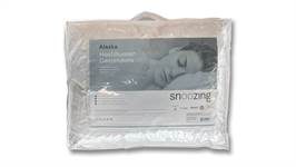 Snoozing Alaska oreiller duvet moelleux