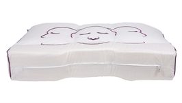 Silvana Support Violet oreiller synthétique medium-moelleux