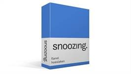 Snoozing drap-housse flanelle