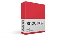 Snoozing drap-housse flanelle