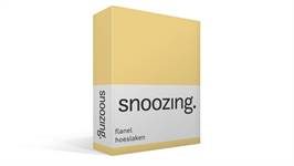 Snoozing drap-housse flanelle