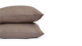 Snoozing taies d'oreiller coton 57 fils (lot de 2)