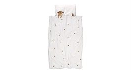 SNURK Amis Poilus housse de couette blanc