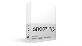 Snoozing drap-housse molleton stretch pour surmatelas 