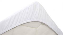 Snoozing drap-housse molleton coton
