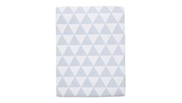 Snoozing Emma couvre-lit gris bleu