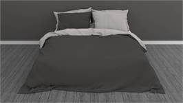 Snoozing Two Tone housse de couette en flanelle