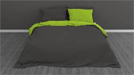 Snoozing Two Tone housse de couette en flanelle