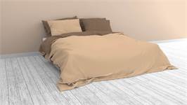 Snoozing Two Tone housse de couette en flanelle