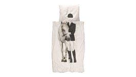 SNURK Cavalière housse de couette blanc