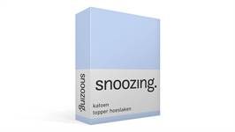 Snoozing drap-housse surmatelas coton 57 fils
