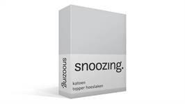 Snoozing drap-housse surmatelas coton 57 fils