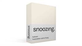 Snoozing drap-housse grand bonnet coton 57 fils