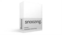 Snoozing drap-housse grand bonnet coton 57 fils