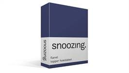 Snoozing drap-housse surmatelas flanelle