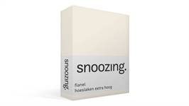 Snoozing drap-housse grand bonnet flanelle