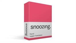 Snoozing drap-housse surmatelas flanelle