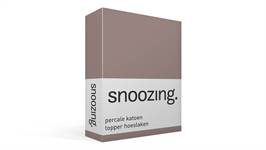 Snoozing drap-housse surmatelas percale
