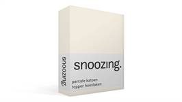 Snoozing drap-housse surmatelas percale