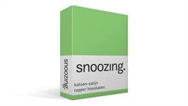 Snoozing drap-housse surmatelas satin