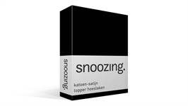 Snoozing drap-housse surmatelas satin