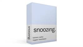 Snoozing drap-housse surmatelas satin