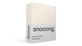 Snoozing drap-housse satin