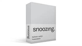Snoozing drap-housse satin