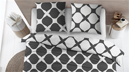 Snoozing Mia housse de couette anthracite