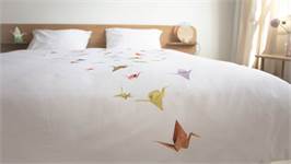 SNURK Grues housse de couette