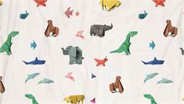 SNURK Paper Zoo housse de couette 
