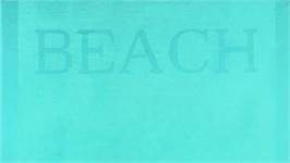 Beach serviette de plage vert marin