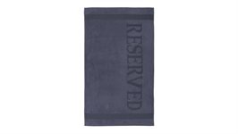 Reserved serviette de plage gris