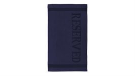 Reserved serviette de plage marine
