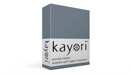 Kayori Shizu drap-housse surmatelas TPR en percale de coton